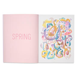 The Reverse Coloring Book: Through the Seasons - 8-1/2" x 11", 104 Pages, Spring