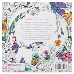 Gnomes in the Neighborhood Coloring Book (back cover)