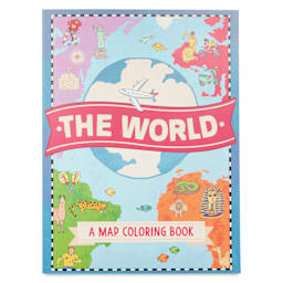 The World: A Map Coloring Book, front cover