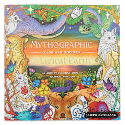 Mythographic Color and Discover: Magical Earth, front cover