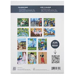 Today Is Art Day Art History Coloring Book - Impressionism