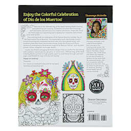 Ultimate Day of the Dead Coloring Book (back cover)