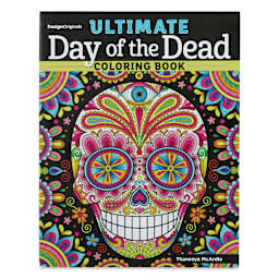 Ultimate Day of the Dead Coloring Book (front cover)