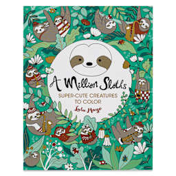 A Million Creatures Coloring Books Series - Sloths, front cover