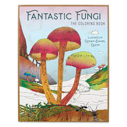 Fantastic Fungi: The Coloring Book, front cover