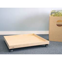 Whitney Brothers Cube Caddy - Large, next to cube