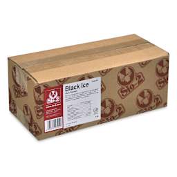 Sio-2 Black Ice Porcelain Clay - 11 lbs - back of packaging