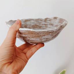 Sio-2 Zumaia Grey Sculpture Clay - finished bowl by @soc_fang
