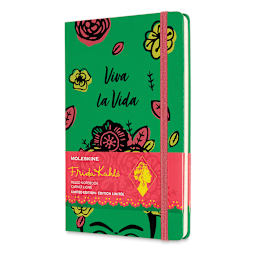 Moleskine Frida Kahlo Limited Edition Ruled Notebook (Front, with packaging label)