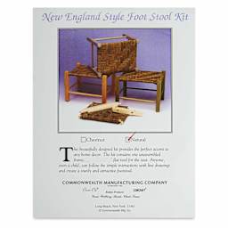 Commonwealth New England Style Footstool Kit front of packaging
