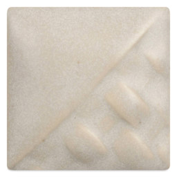 Mayco Stoneware Matte Glaze - Alabaster, Dry - fired to cone 6