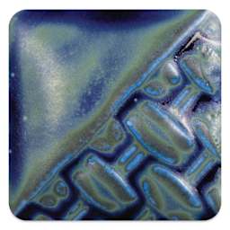 Mayco Stoneware Matte Glaze - Azurite - fired at cone 10 reduction