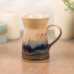Mayco Stoneware Matte Glazes - finished mug example