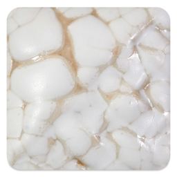 Mayco Stoneware Mudcrack Glaze - White, fired at cone 10 reduction