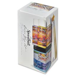 Speedball Glaze Starter Kit (Front of packaging)
