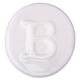 Botz Pro Glaze - Opal White, 800 ml sample fired to 1150°C / 2102°F