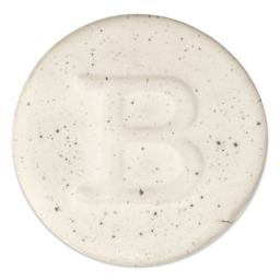 Botz Pro Glaze - Pyrite White, 200 ml sample fired to 1150°C / 2102°F