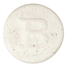 Botz Pro Glaze - Pyrite White, 800 ml sample fired to 1150°C / 2102°F