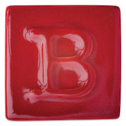 Botz Pro Glaze - Ruby Red, 200 ml fired to 1050°C / 1922°F