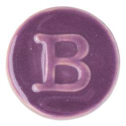 Botz Pro Glaze - Amethyst, 200 ml sample fired to 1150°C / 2102°F
