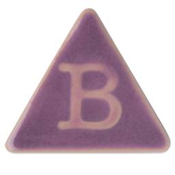 Botz Pro Glaze - Amethyst, 200 ml sample fired to 1250°C / 2282°F
