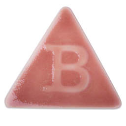 Botz Pro Glaze - Pearl Pink, 200 ml sample fired to 1250°C / 2282°F