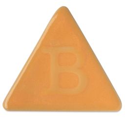 Botz Pro Glaze - Carnelian Yellow, 200 ml sample fired to 1250°C / 2282°F