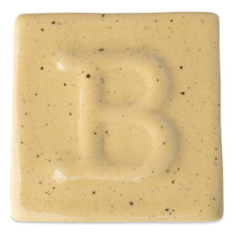 Botz Pro Glaze - Calcite Yellow, 800 ml sample fired to 1050°C / 1922°F