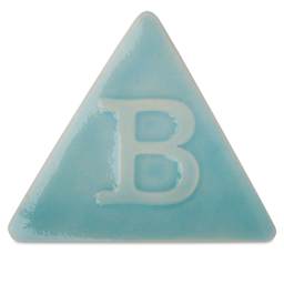 Botz Pro Glaze - Aquamarine, 200 ml sample fired to 1250°C / 2282°F