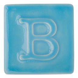 Botz Pro Glaze - Aquamarine, 800 ml sample fired to 1050°C / 1922°F