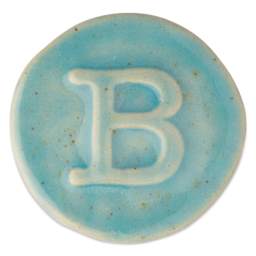 Botz Pro Glaze - Larimar, 200 ml sample fired to 1150°C / 2102°F