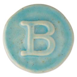 Botz Pro Glaze - Larimar, 800 ml sample fired to 1150°C / 2102°F