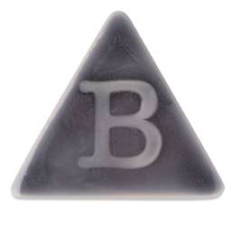 Botz Pro Glaze - Topaz Blue, 800 ml sample fired to 1250°C / 2282°F