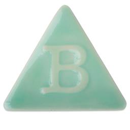 Botz Pro Glaze - Celadon Green, 800 ml sample fired to 1250°C / 2282°F