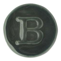 Botz Pro Glaze - Malachite, 200 ml sample fired to 1150°C / 2102°F