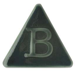 Botz Pro Glaze - Malachite, 200 ml sample fired to 1250°C / 2282°F