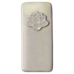 Speedball Mid-Fire Glaze - Champagne Quartz - finished example fired at cone 6