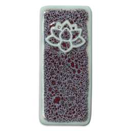 Speedball Mid-Fire Glaze - Dragon Stone - finished example fired at cone 6