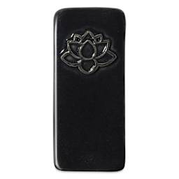 Speedball Mid-Fire Glaze - Nightshade - finished example fired at cone 6