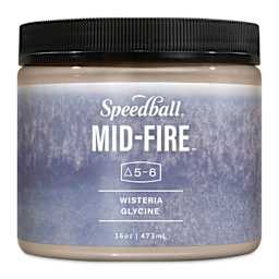 Speedball Mid-Fire Glaze - Wisteria, 16 oz container