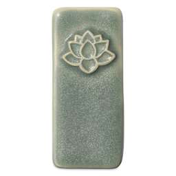 Speedball Mid-Fire Glaze - Raspberry Fizz - finished example fired at cone 6