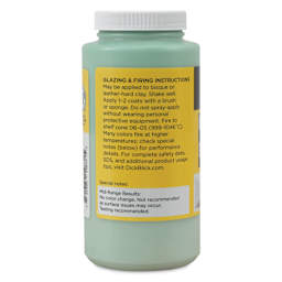 Blick Essentials Clear Glaze - Pint, glazing & firing instructions label