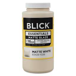 Blick Essentials Matte Glaze - White, Pint
