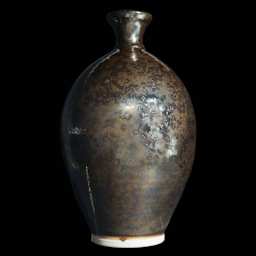 Amaco Cosmos Glaze - CO-14 Solar Rainbow finished vase example