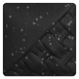 Mayco Stoneware Engobe - Sparkle Black, fired at Cone 10 reduction