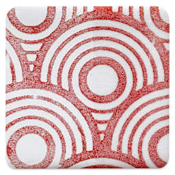 Amaco Ceramic Printing Ink - Bright Red, 8 oz fired to cone 05 oxidation