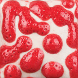 Ritual Glaze by Mayco Bead Glaze - Red, 16 oz fired to cone 10 reduction