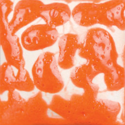 Ritual Glaze by Mayco Bead Glaze - Orange, 16 oz fired to cone 10 reduction