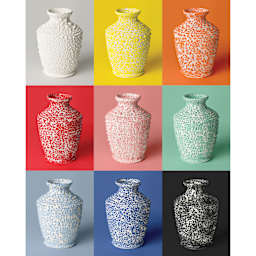 Ritual Glaze Bead Glazes applied to vases