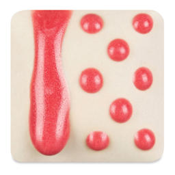 Ritual Glaze By Mayco Melt Gloop Glaze - Hot Pink fired to cone 10 reduction